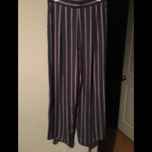 Wide leg pants-L